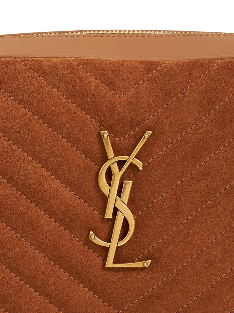 商品Yves Saint Laurent|Lou Monogram Suede Camera Bag,价格¥12139,第4张图片详细描述