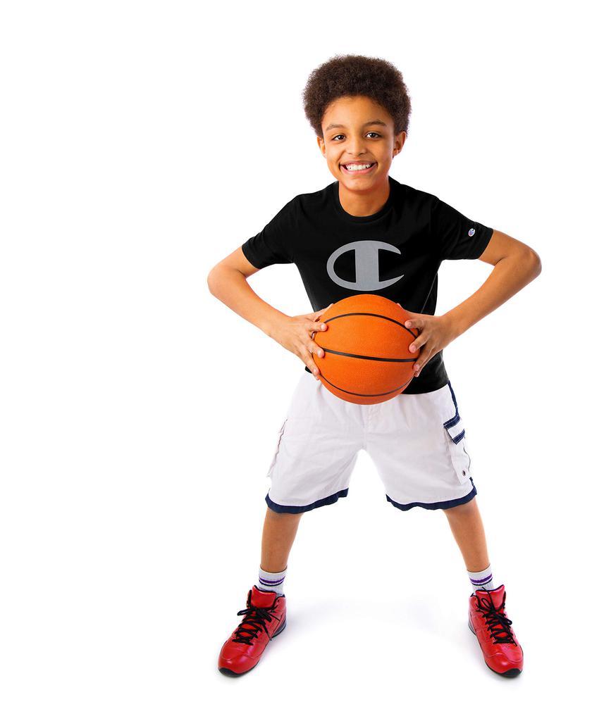 商品CHAMPION|Champion Boys Shirt Performance Short Sleeve Tech Athletic Tee Shirt Top Kids Clothing - Great for Gym, Sports, and School,价格¥110-¥191,第5张图片详细描述