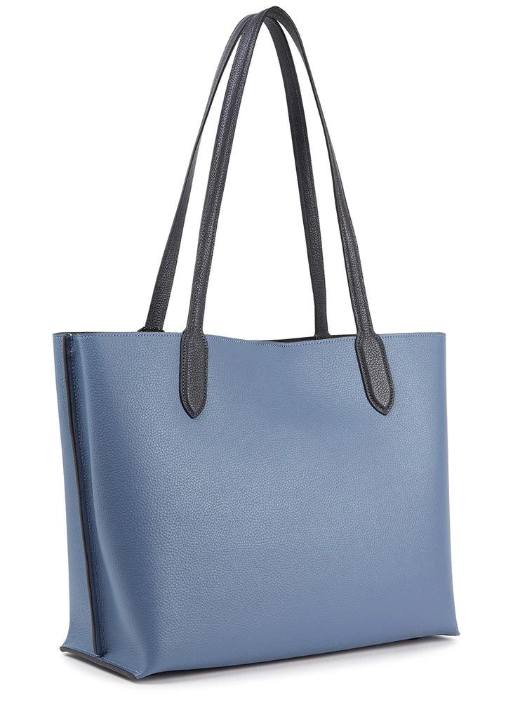 商品Coach|Willow blue leather tote,价格¥3672,第2张图片详细描述