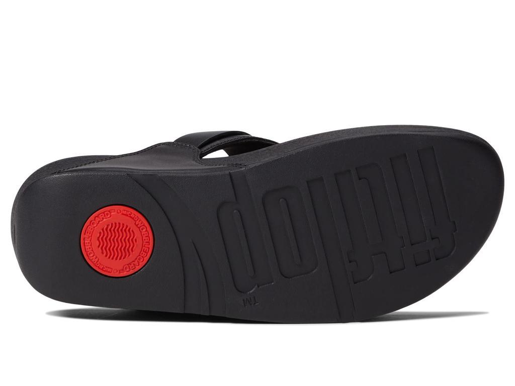 商品FitFlop|Lulu Adjustable Leather Toe Post Sandals,价格¥652-¥658,第5张图片详细描述