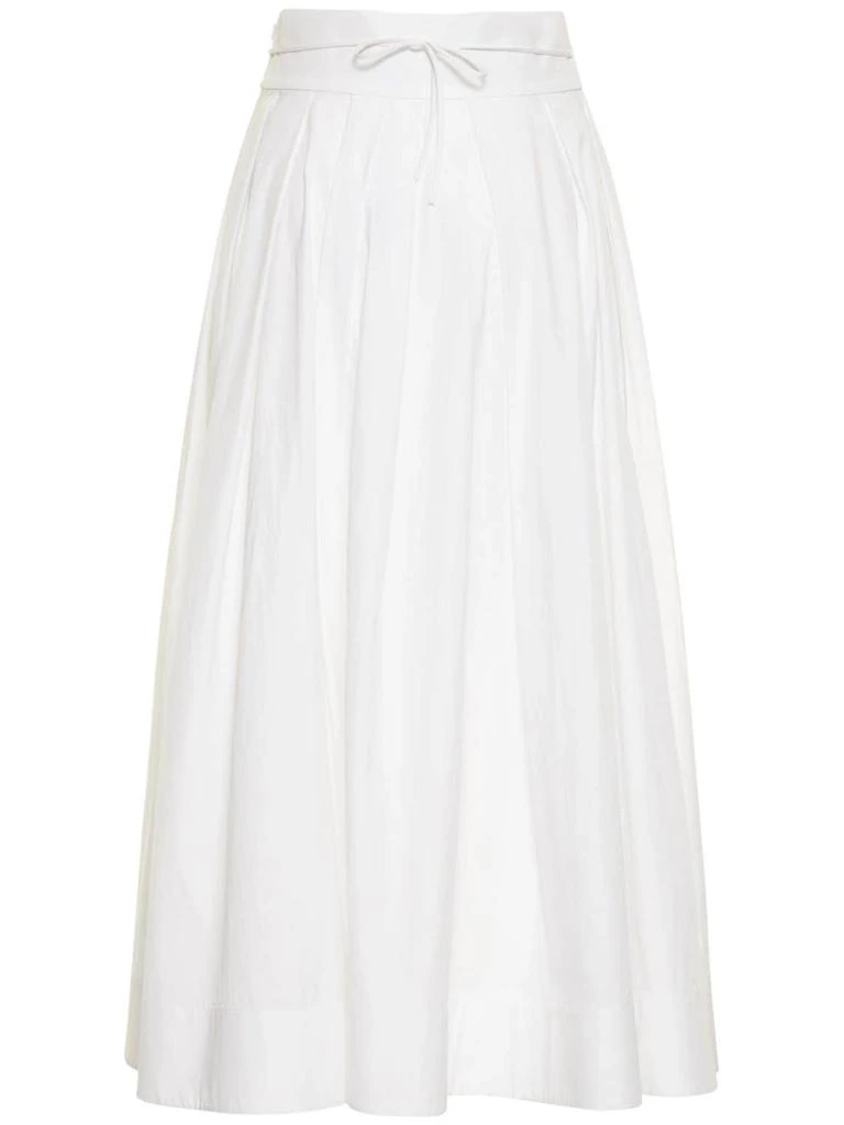 商品Rosie Assoulin|Vanessa Cotton Poplin Midi Skirt,价格¥4139,第3张图片详细描述