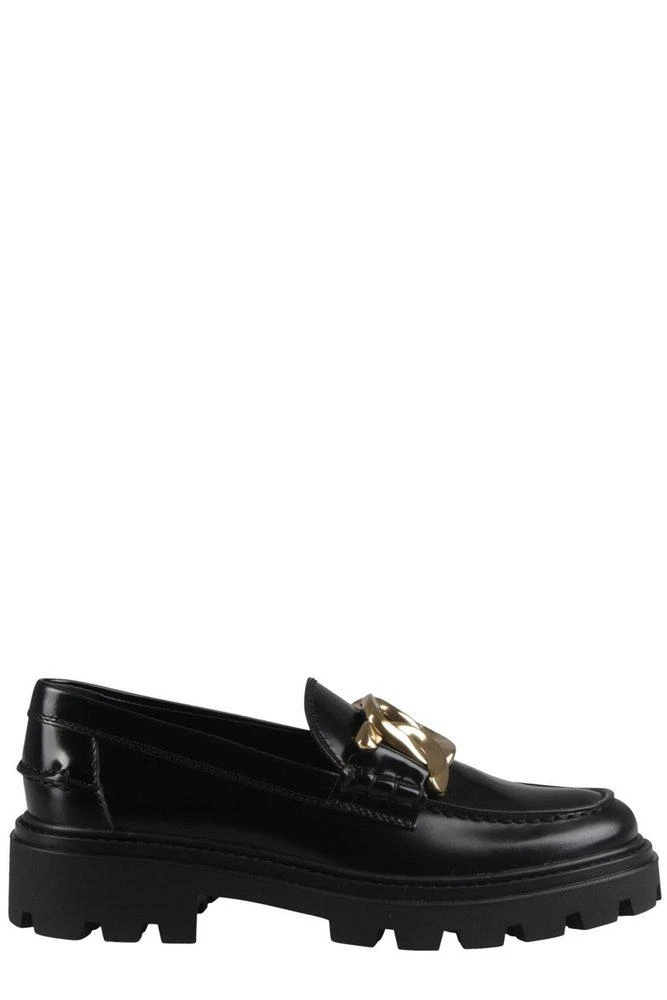 商品Tod's|Tod's Horsebit-Detailed Almond Toe Loafers,价格¥3914,第1张图片