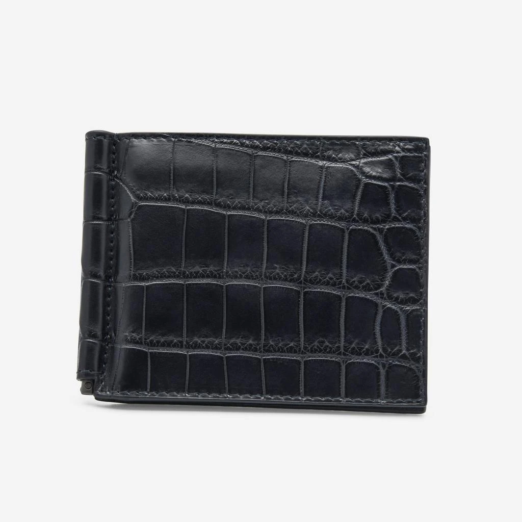 商品Bottega Veneta|Bottega Veneta Black Leather Card Holder 123180-V9023-4065,价格¥6347,第1张图片