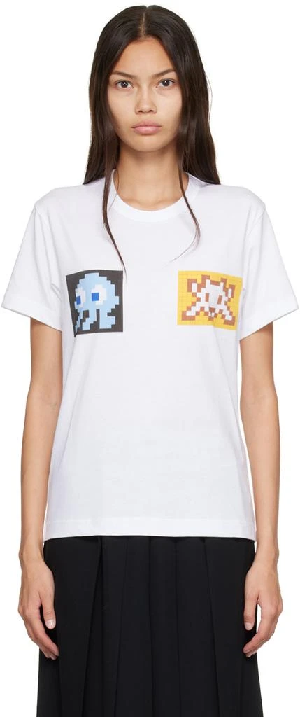 商品Comme des Garcons|White Invader Edition A-3 T-Shirt,价格¥421,第1张图片