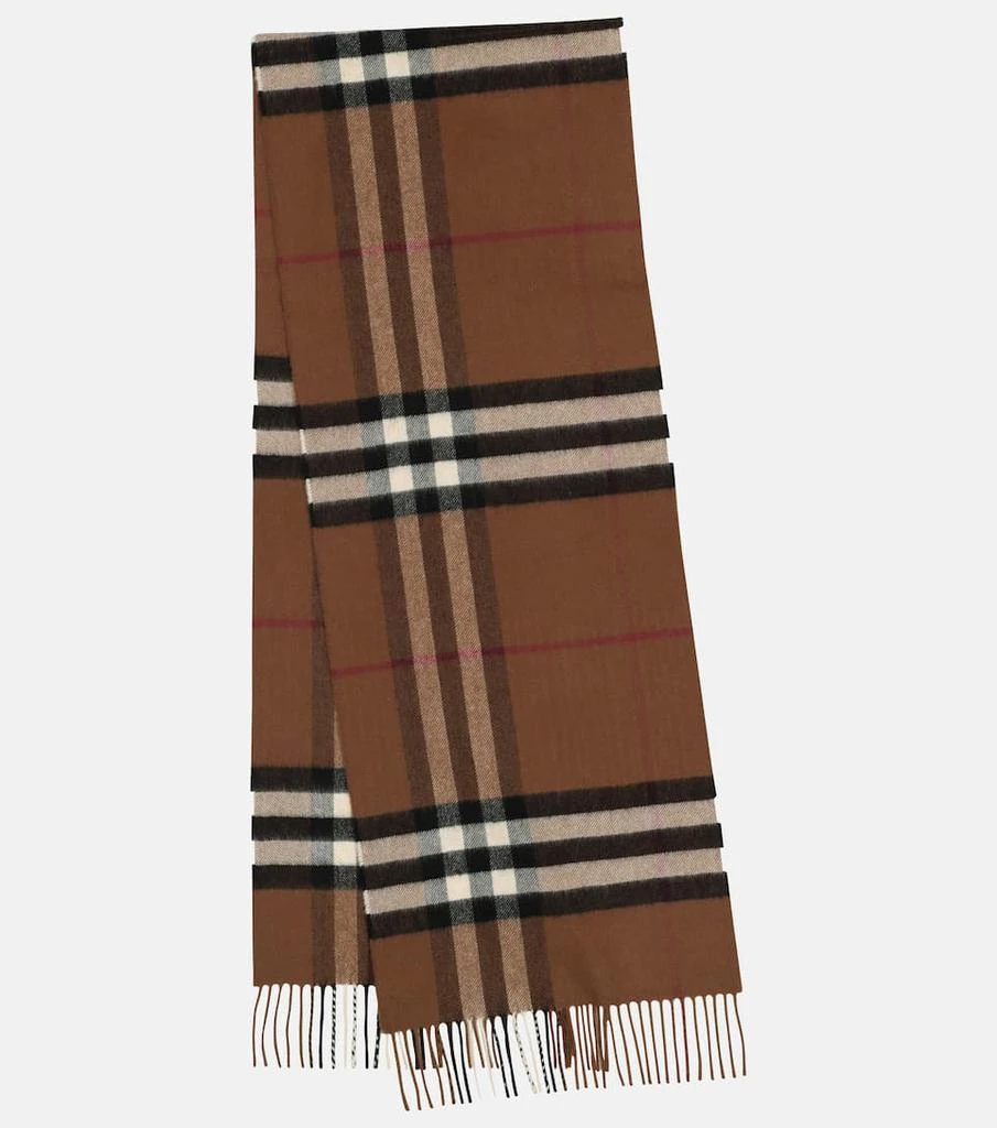 商品Burberry|Giant Check羊绒围巾,价格¥5054,第1张图片