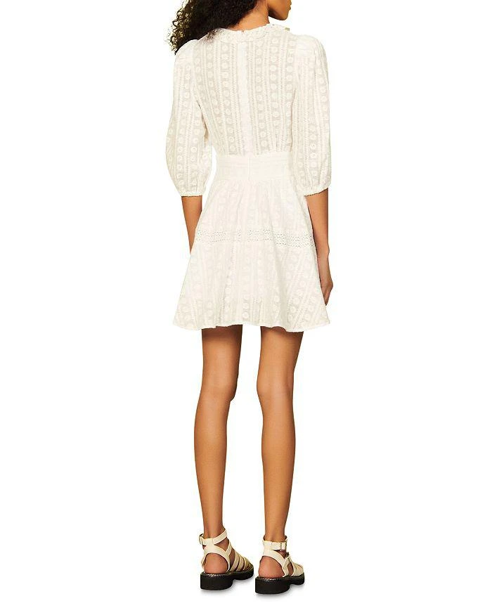 商品Sandro|Gianni Cotton Dress ,价格¥2181,第3张图片详细描述