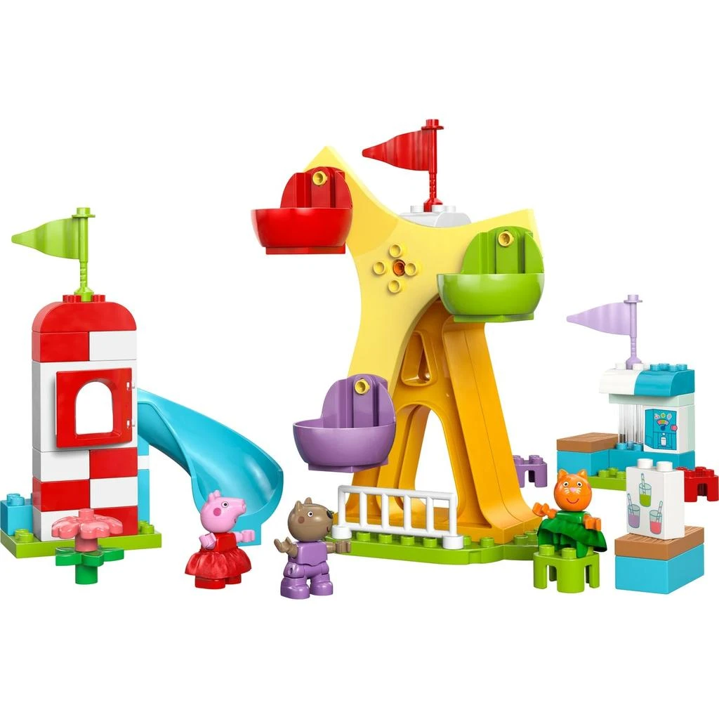 商品LEGO DUPLO Peppa Pig Funfair Toddler Learning Toy 10453,价格¥509,第2张图片详细描述