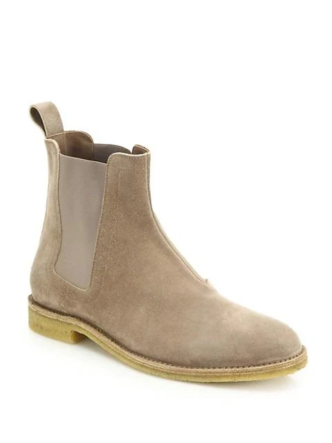 商品Bottega Veneta|Suede Chelsea Boots,价格¥1524,第1张图片