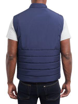 Quilted Zip Up Vest商品第2张图片规格展示