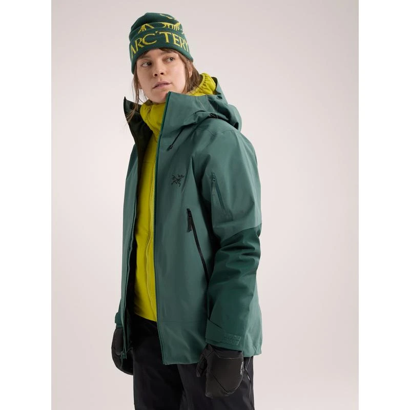 商品Arc'teryx|Arcteryx始祖鸟Sentinel系列女士箱车绿/墨绿GORE‑TEX防风夹克,价格¥4807 描述