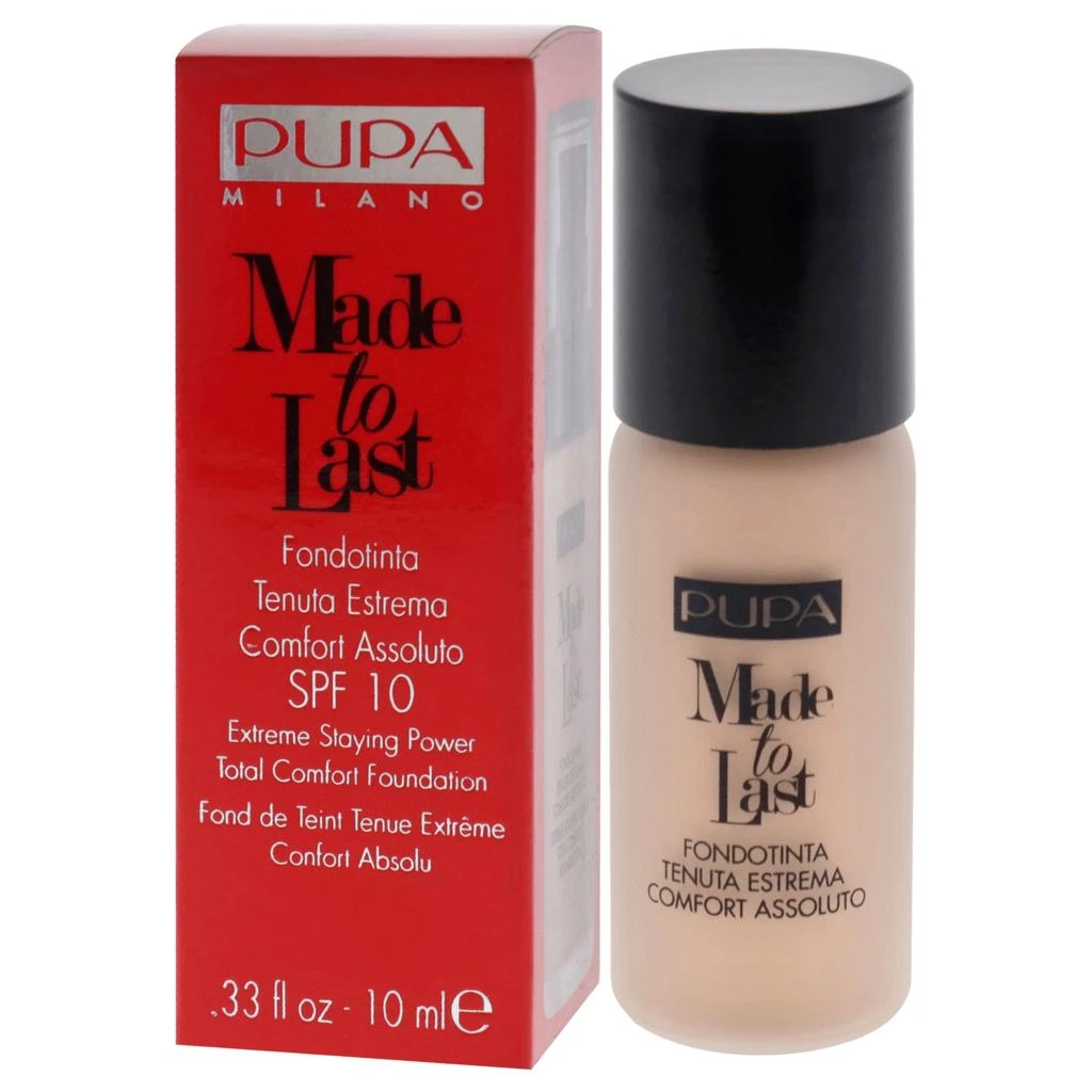 商品PUPA Milano|Made to Last Extreme Staying Power Foundation SPF 10 - 030 Porcelain by  for Women - 0.33,价格¥148,第3张图片详细描述