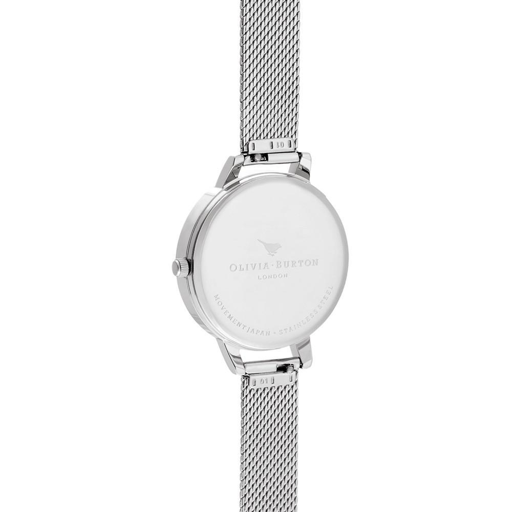 商品Olivia Burton|Women's Under The Sea Stainless Steel Mesh Bracelet Watch 34mm,价格¥925,第5张图片详细描述