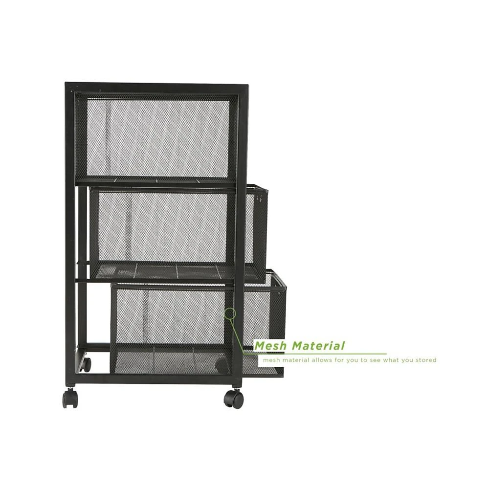 3-Tiered Drawers Cart, Office Cart, Utility Cart 商品