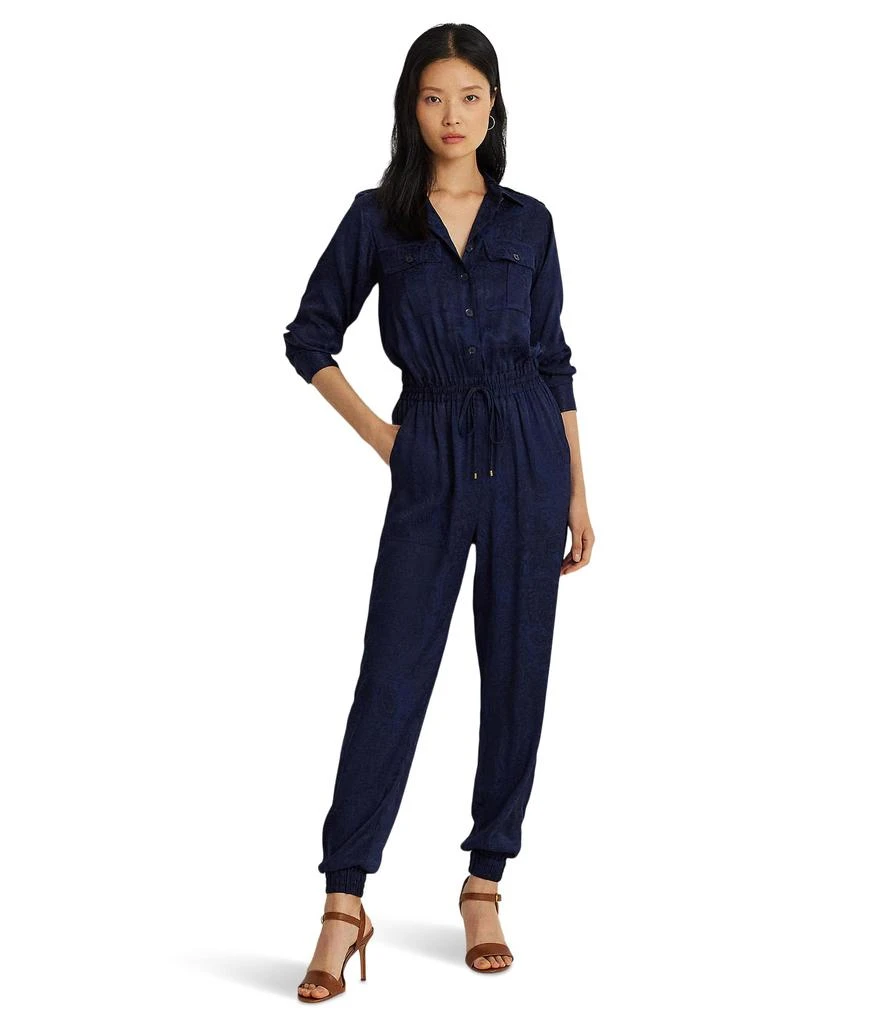 商品Ralph Lauren|Paisley Jacquard Jumpsuit,价格¥1967,第1张图片