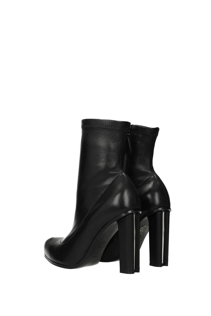 商品Alexander McQueen|Ankle boots Leather Black,价格¥3848,第4张图片详细描述