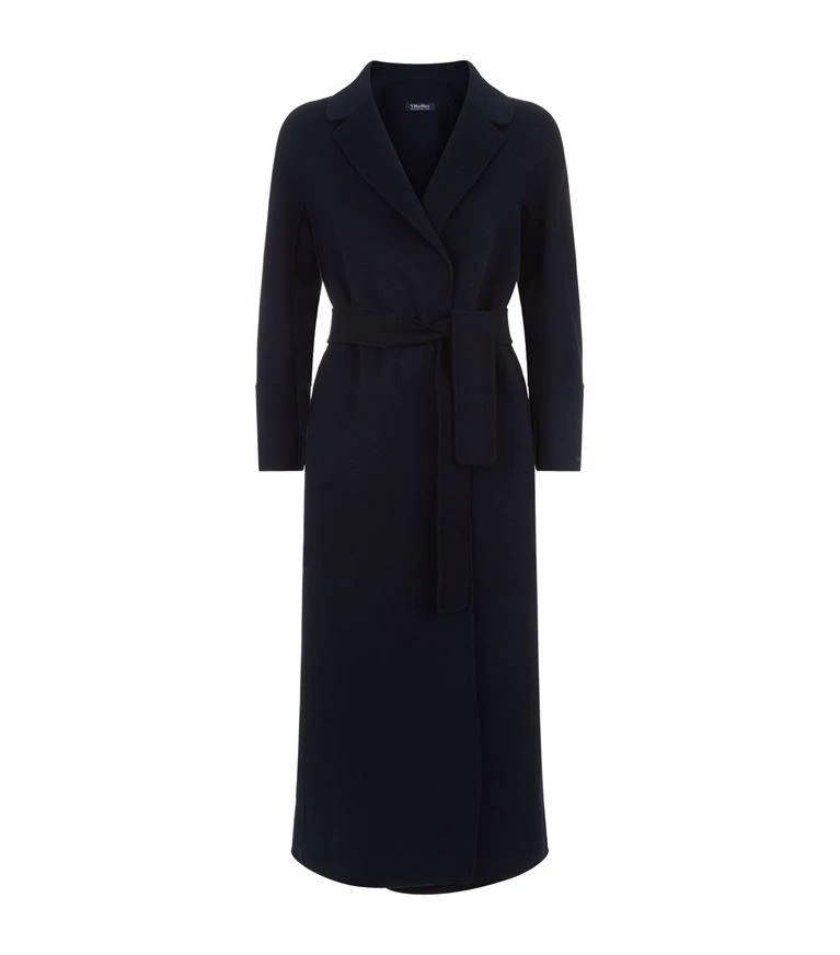 商品Max Mara|Longline Wool Wrap Coat,价格¥5295,第1张图片