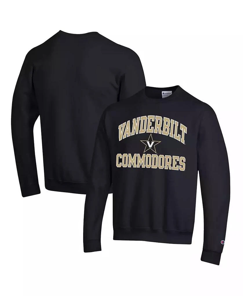 商品CHAMPION|Men's Black Vanderbilt Commodores High Motor Pullover Sweatshirt,价格¥307,第1张图片