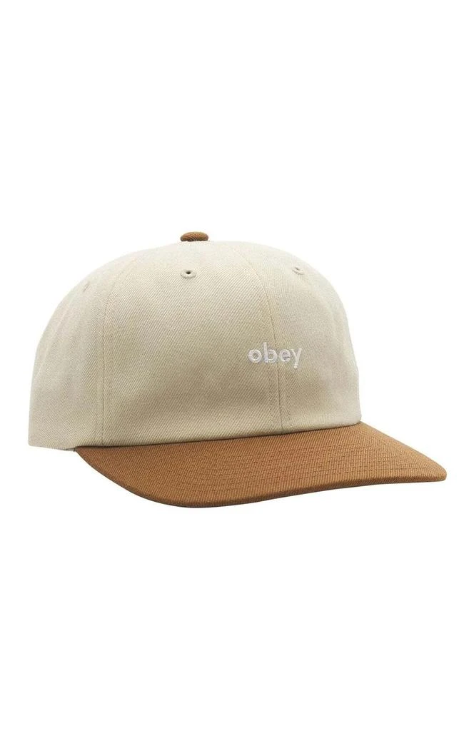 商品Obey|Marshall Snap-Back Hat - Irish Cream Multi,价格¥238,第1张图片