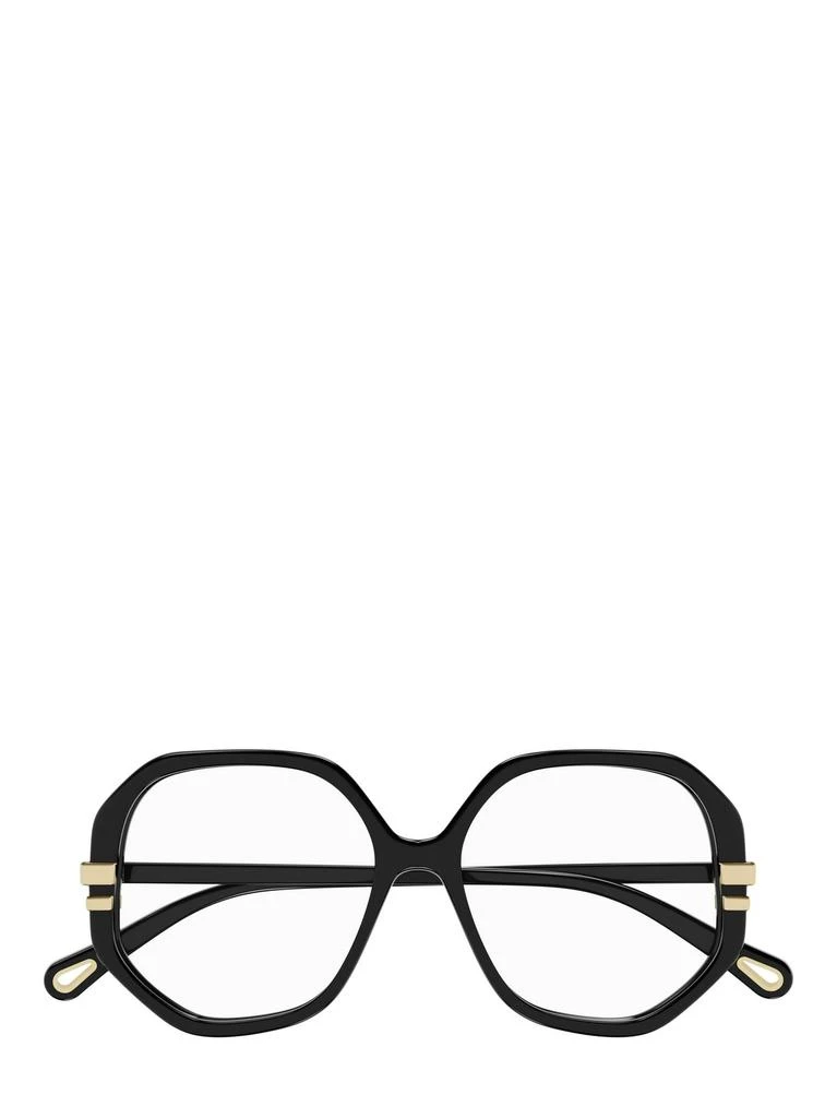 商品Chloé|Chloé Eyewear Rectangular Frame Glasses,价格¥2084,第1张图片