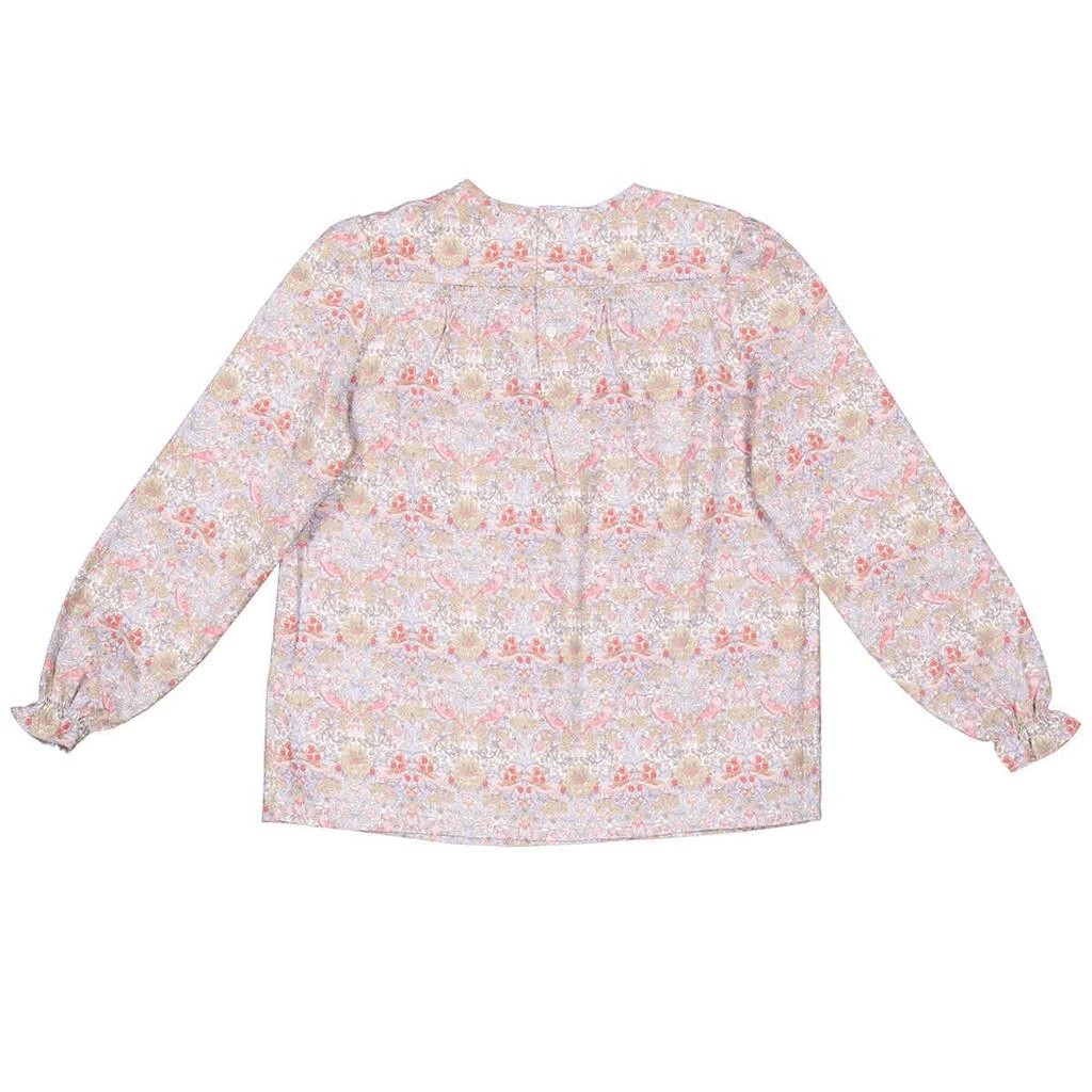 商品Bonpoint|Bonpoint Kids Liberty Floral Print Cotton Blouse, Size 12Y,价格¥287,第2张图片详细描述