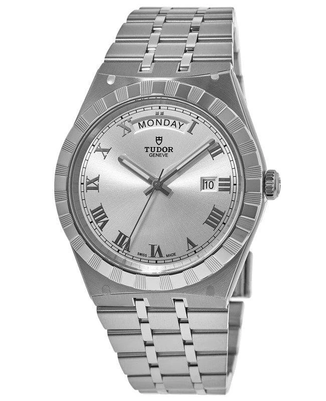 商品Tudor|Tudor Royal Silver Dial Stainless Steel Men's Watch M28600-0001,价格¥20557,第1张图片