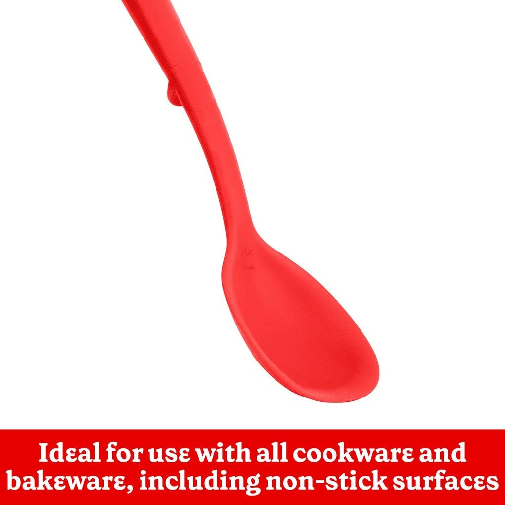 商品Betty Crocker|Silicone 13 Inch Spoon, Red,价格¥112,第4张图片详细描述