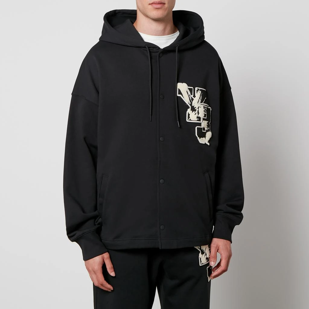 商品Y-3|Y-3 GFX FT Organic Cotton-Jersey Hoodie,价格¥1262,第1张图片