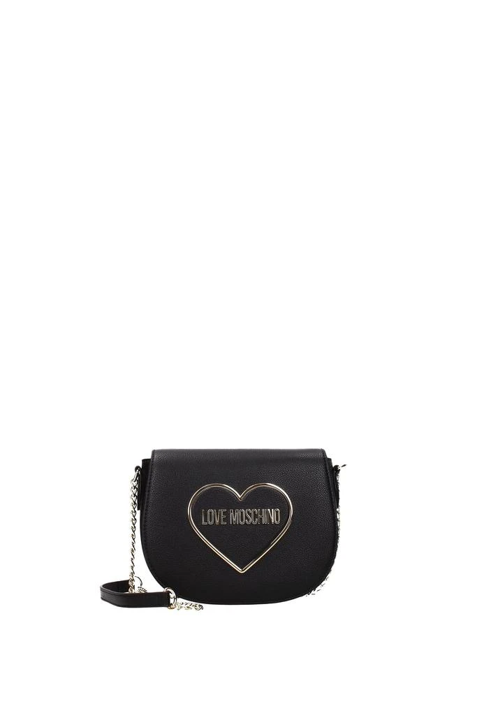 商品Love Moschino|Crossbody Bag Polyurethane Black,价格¥1006,第1张图片