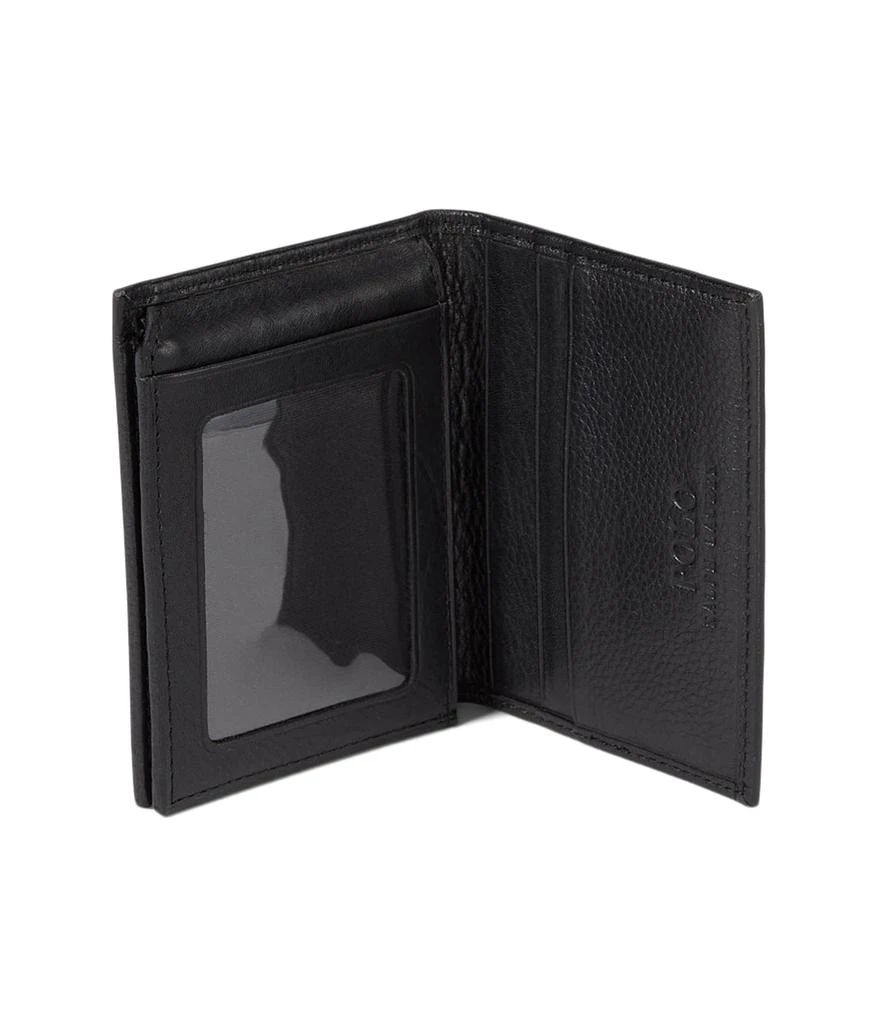 商品Ralph Lauren|Pebbled Billfold w/ Window,价格¥742,第2张图片详细描述