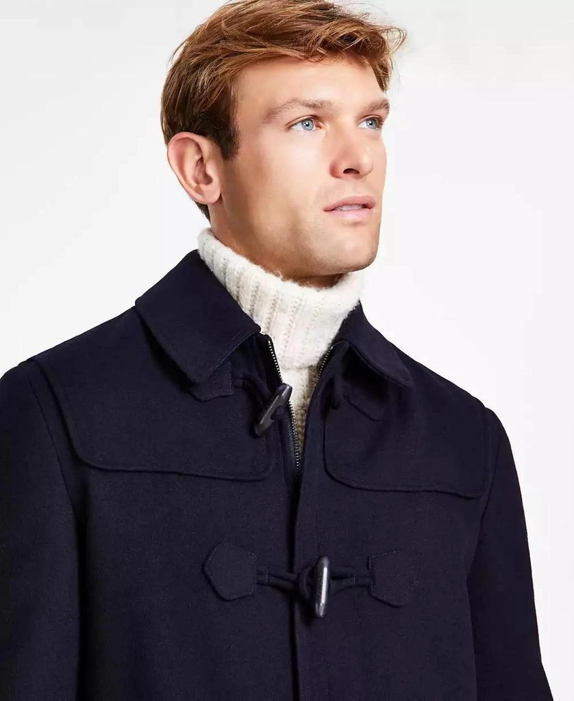 商品Tommy Hilfiger|Men's Modern-Fit Solid Overcoat,价格¥553,第3张图片详细描述