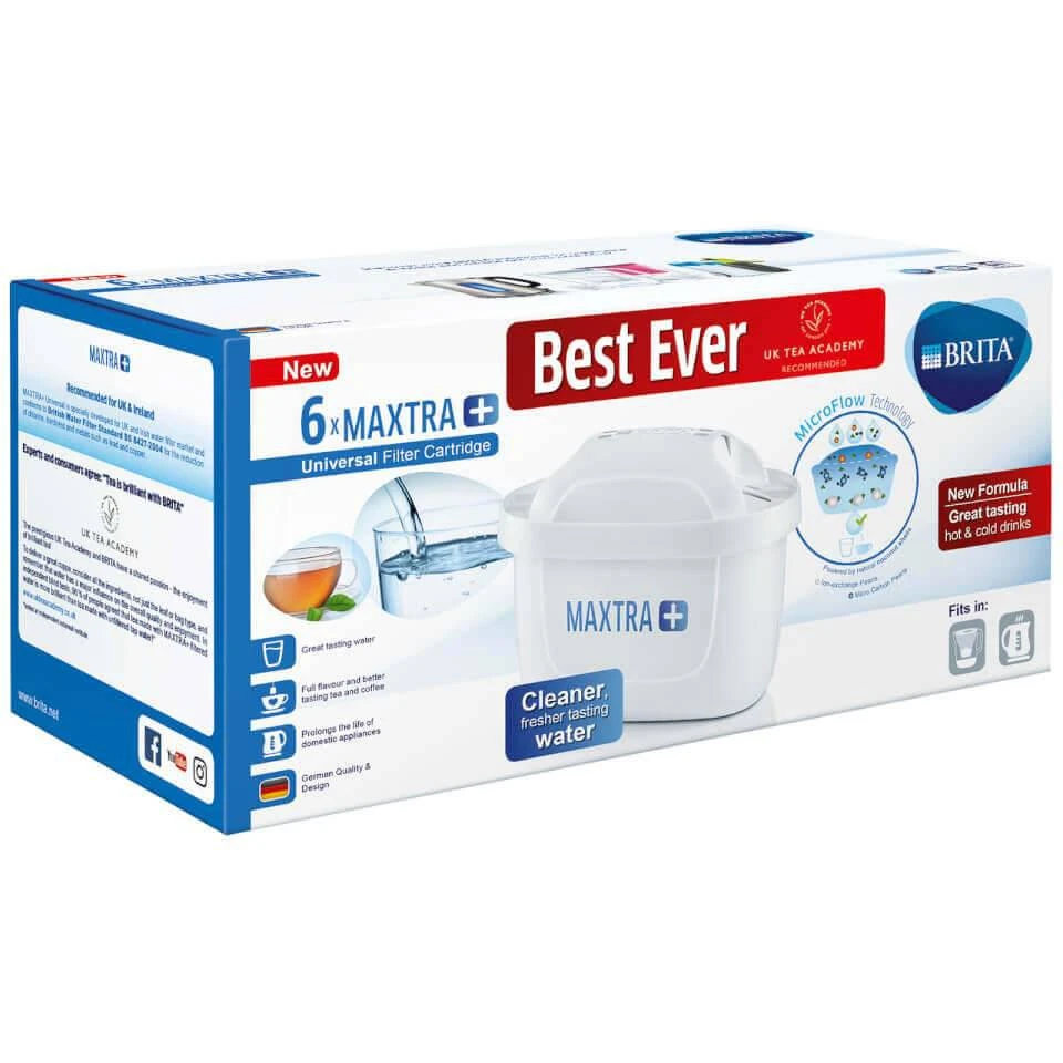 商品BRITA|BRITA MAXTRA+ Style Grey Water Filter Jug and 6 Pack Cartridges,价格¥532,第3张图片详细描述