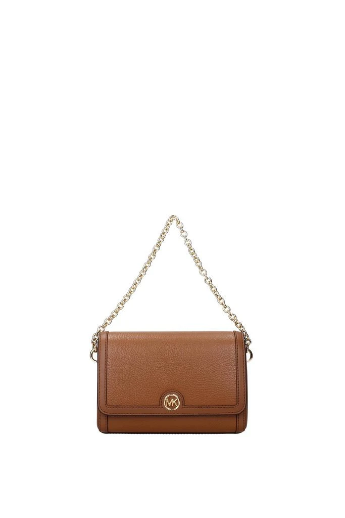 商品Michael Kors|Handbags freya sm Leather Brown Luggage,价格¥1590,第1张图片