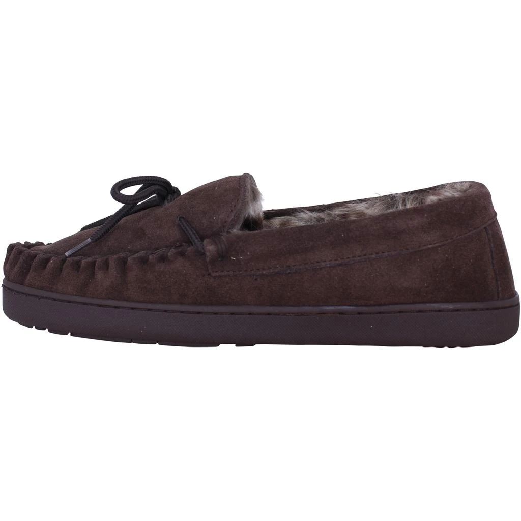 商品Bearpaw|Bearpaw Moc II Wide Brown  2382M Men's,价格¥244,第2张图片详细描述