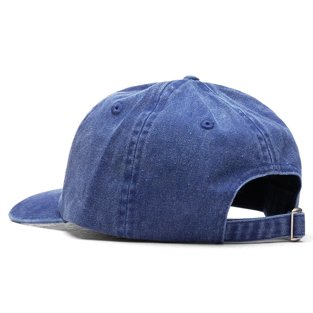 商品STUSSY|Stussy Washed Stock Low Pro Cap - Blue,价格¥343,第4张图片详细描述
