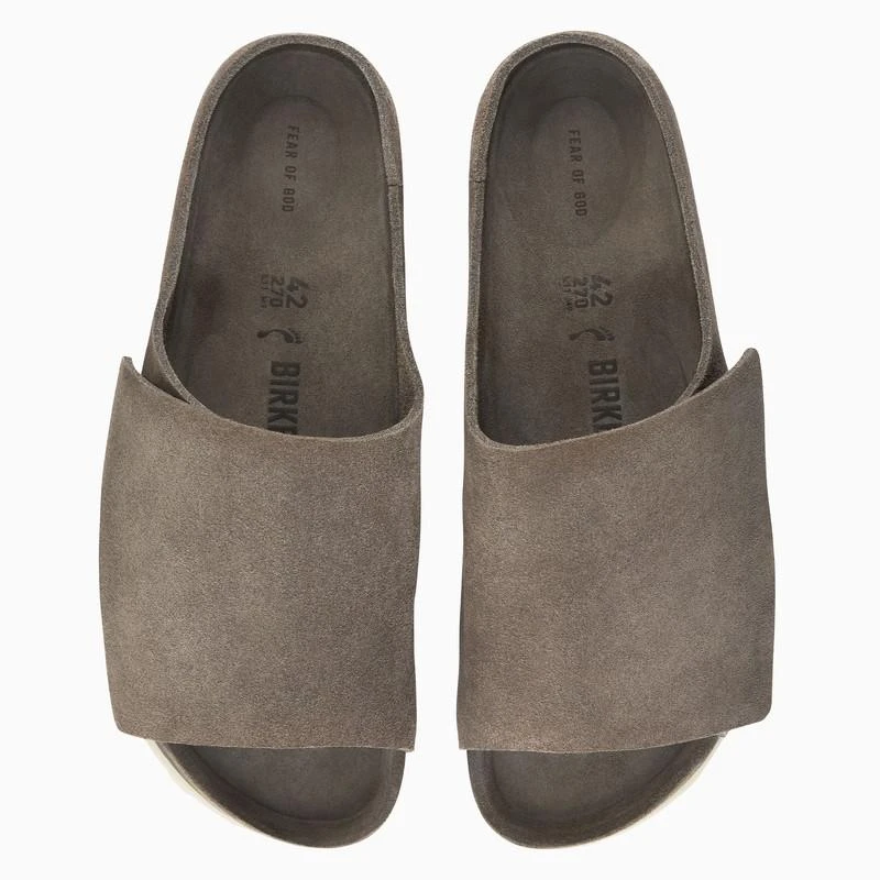 商品Birkenstock|The Los Feliz ash suede slide,价格¥2620,第3张图片详细描述