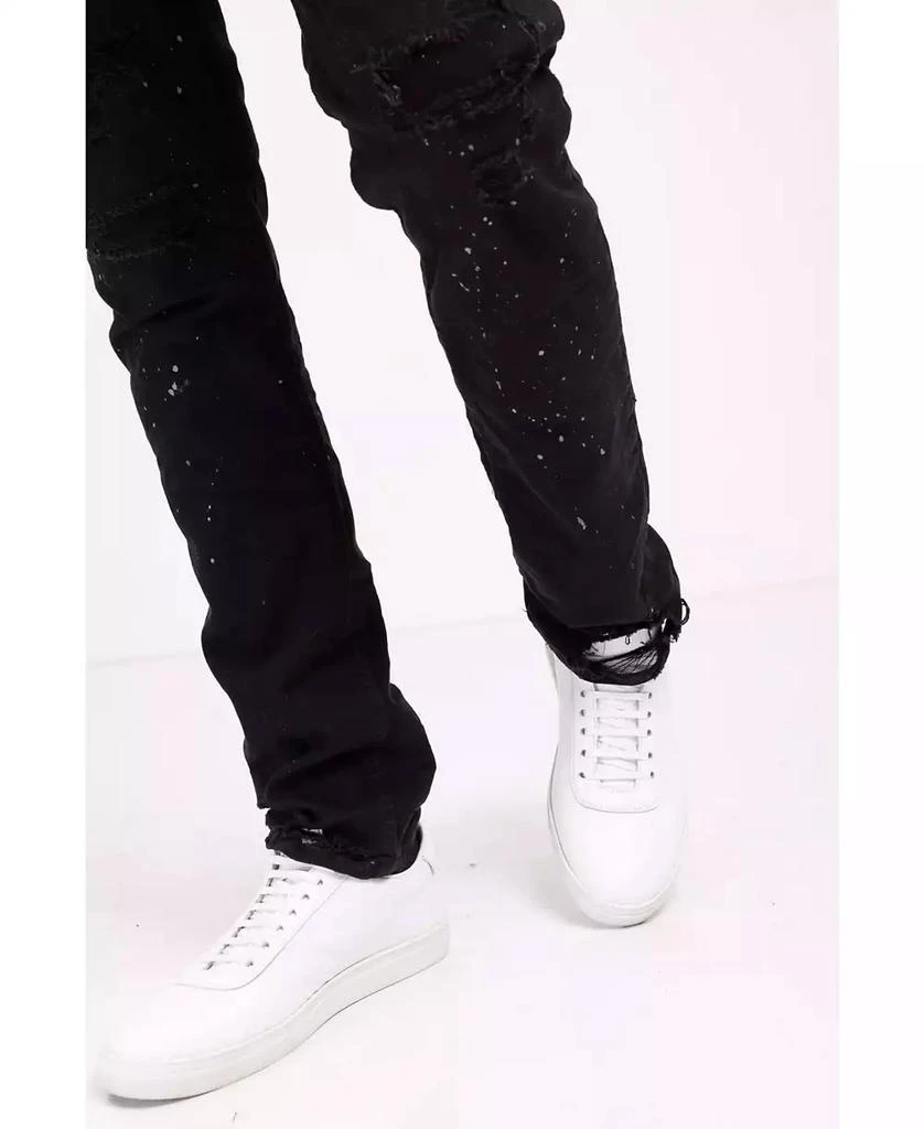 商品RON TOMSON|Men's Modern Embroidered Denim Jeans,价格¥1632,第5张图片详细描述