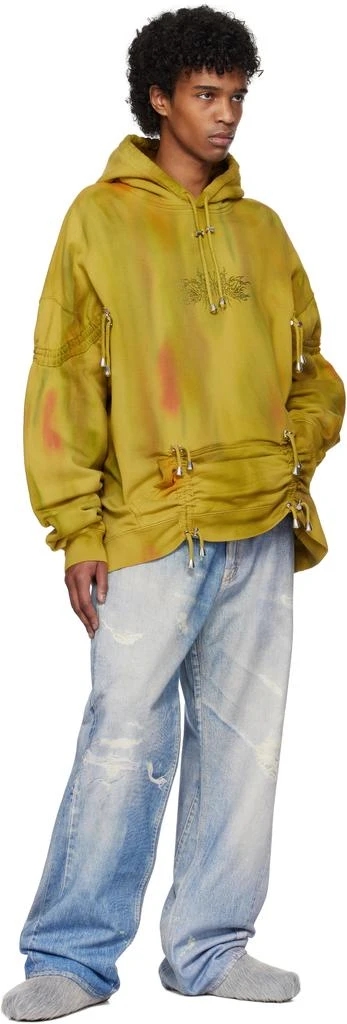 商品Collina Strada|Yellow Rhinestone Hoodie,价格¥2019,第4张图片详细描述
