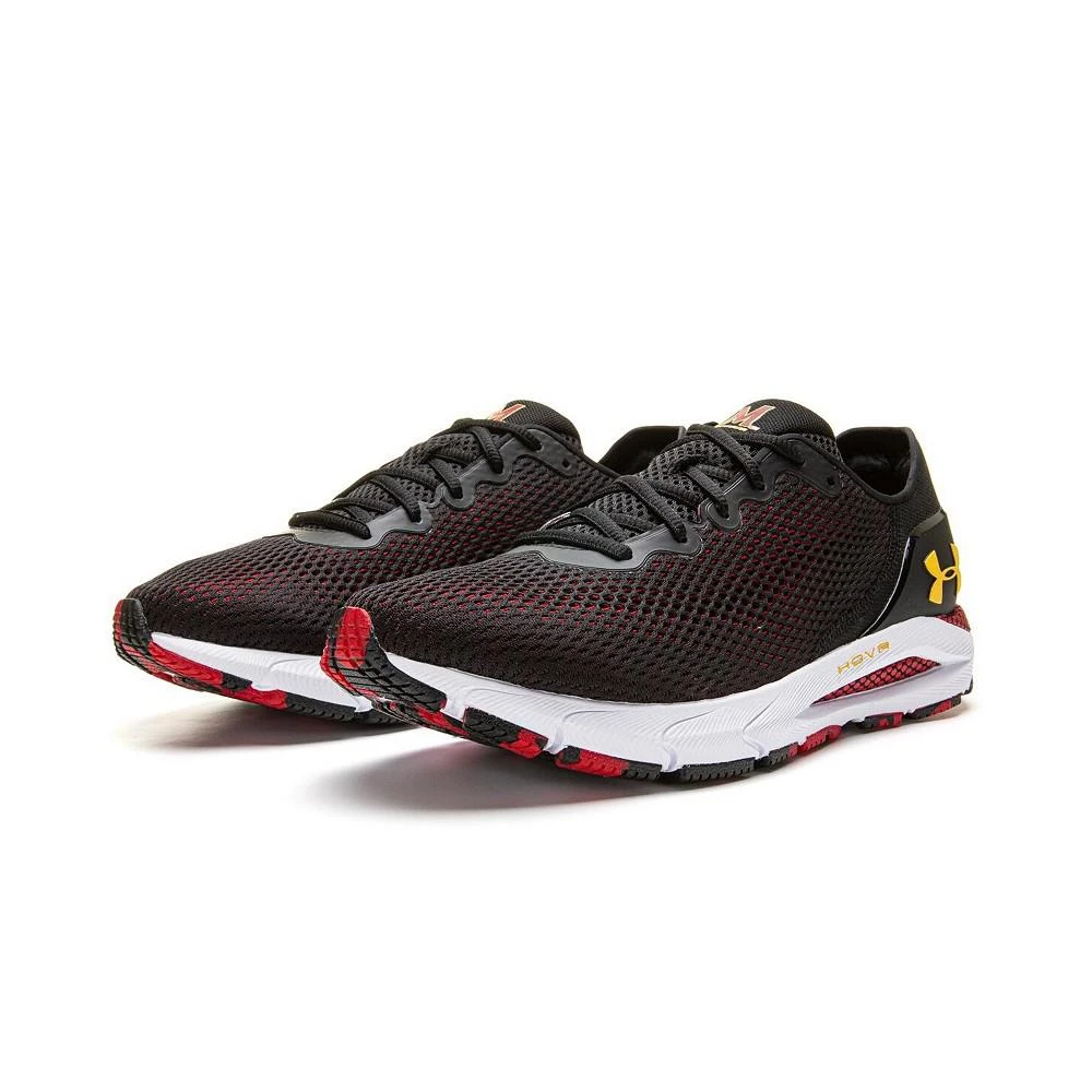 商品Under Armour|Men's Black Maryland Terrapins HOVR Sonic 4 Running Shoe,价格¥668,第3张图片详细描述