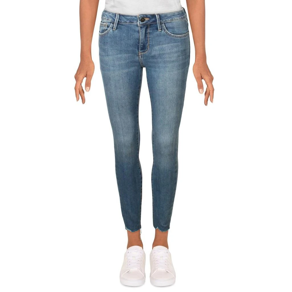 商品Sam Edelman|Sam Edelman Womens The Kitten Mid Rise Skinny Ankle Jeans,价格¥52,第1张图片