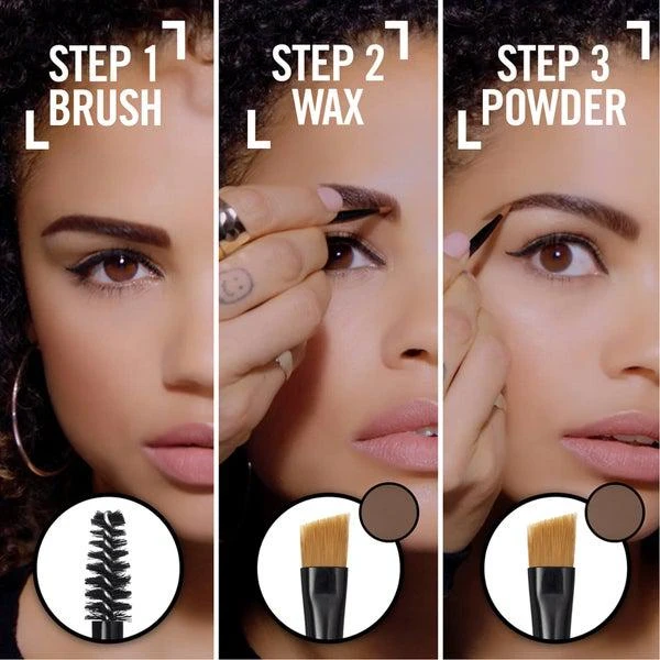 商品Rimmel|Rimmel Brow This Way Eyebrow Kit - Medium Brown,价格¥73,第3张图片详细描述