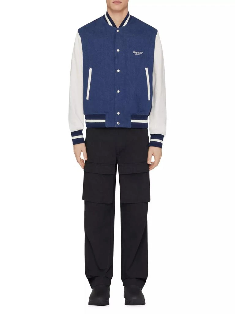 商品Givenchy|Plage Varsity Jacket in Denim,价格¥21728,第2张图片详细描述