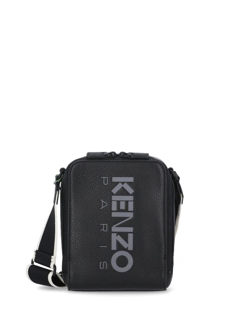 商品Kenzo|Kenzo Logo Printed Zipped Crossbody Bag,价格¥1763,第1张图片