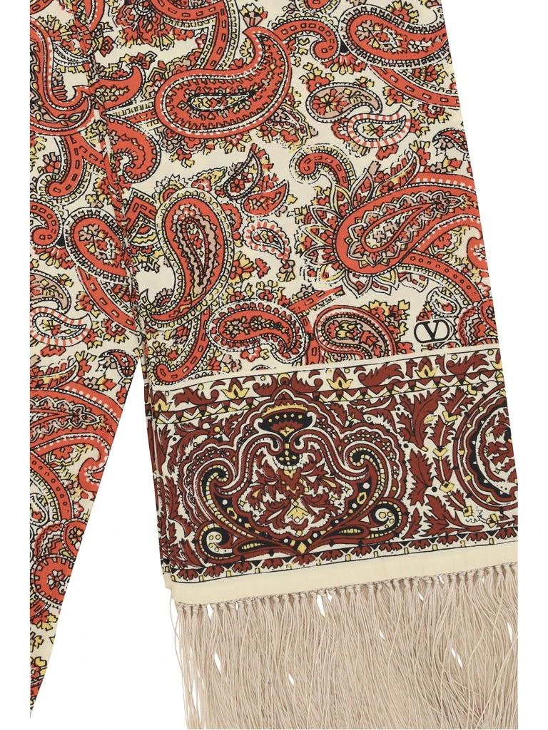 商品Valentino|Bandeaux Voyage Imaginaire Scarf,价格¥4306,第3张图片详细描述