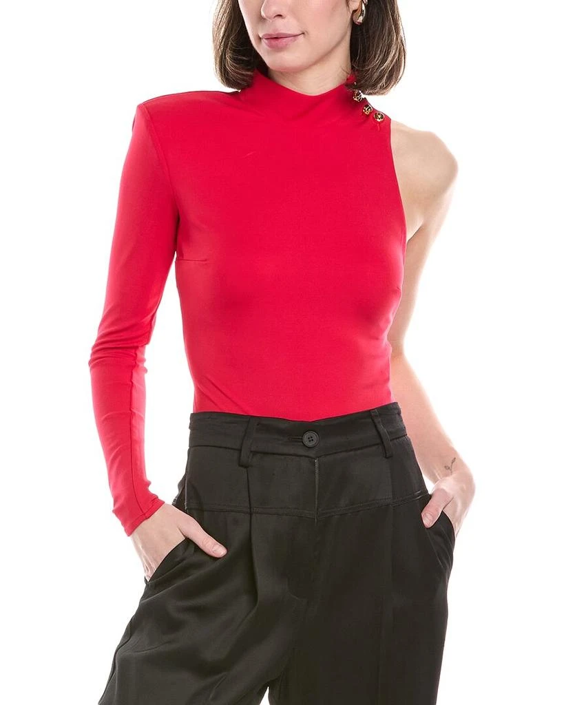商品ELISABETTA FRANCHI|Asymmetrical Bodysuit,价格¥1206,第1张图片
