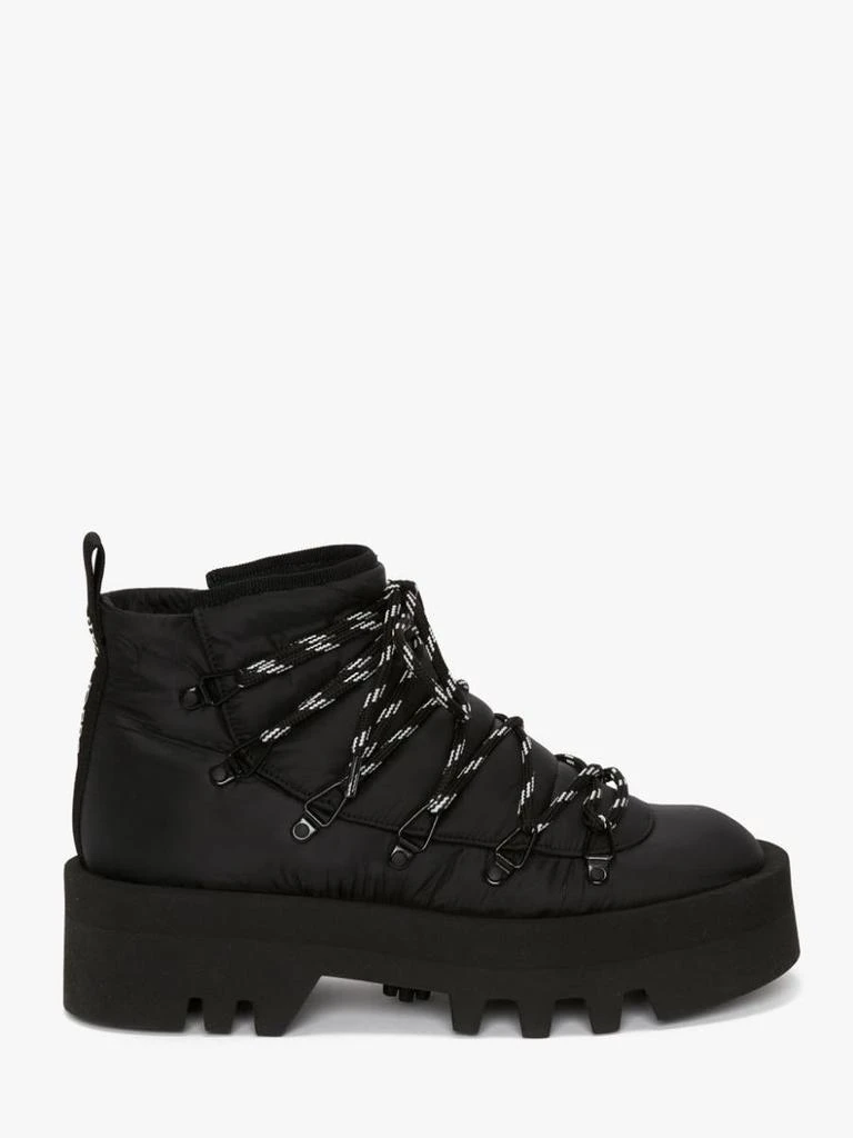 商��品JW Anderson|J.W. ANDERSON Padded lace-up boots,价格¥3214,第5张图片详细描述