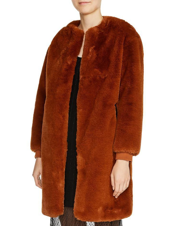 商品Maje|Gemila Faux-Fur Coat,价格¥2221,第1张图片