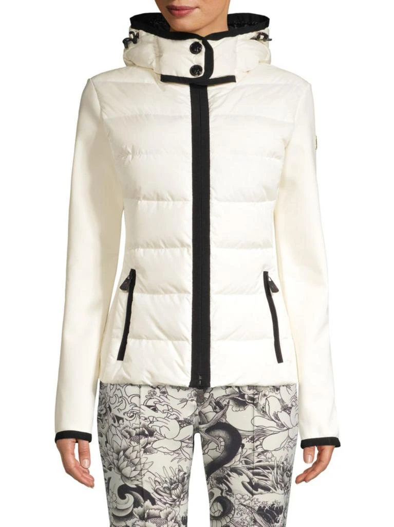 商品Moncler|Tech Down Knit Combo Jacket,价格¥7334,第2张图片详细描述