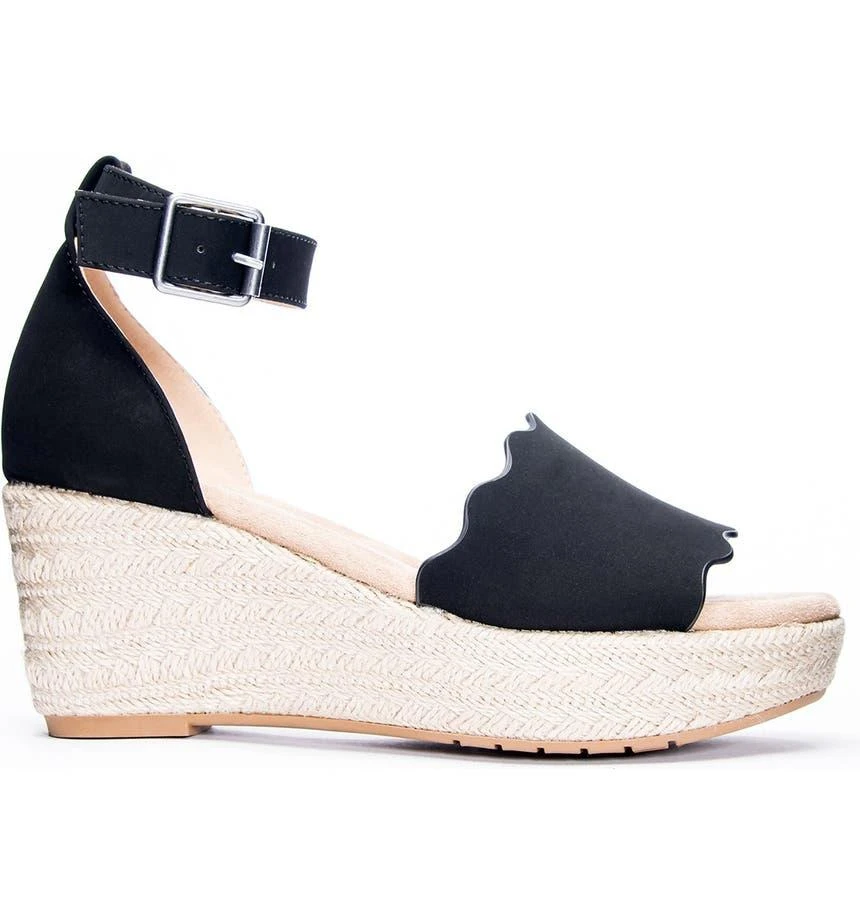 商品Chinese Laundry|Daylight Espadrille Wedge Sandal,价格¥230,第3张图片详细描述