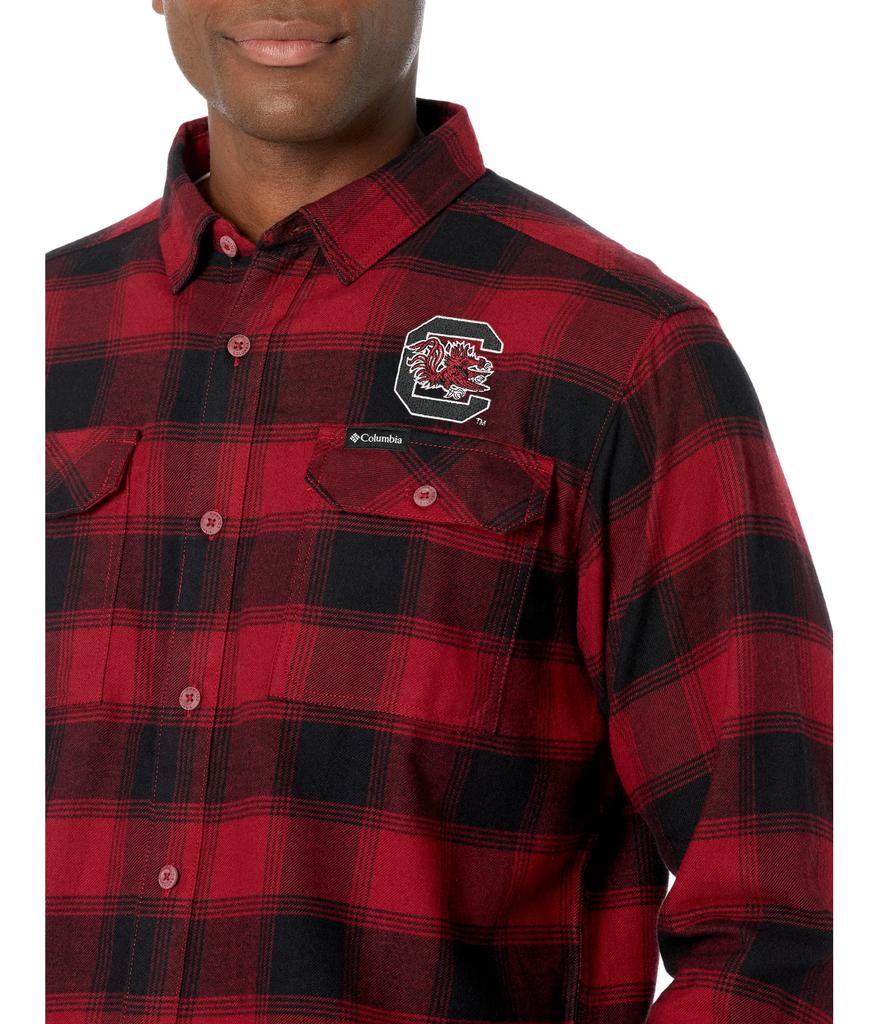 South Carolina Gamecocks CLG Flare Gun™ Flannel Long Sleeve Shirt商品第3张图片规格展示