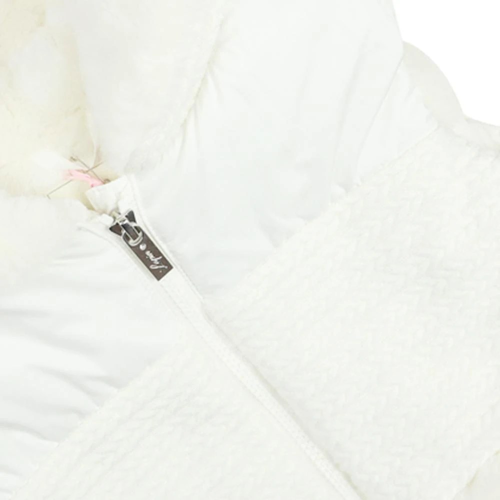商品Lapin House|White Faux Fur Hooded Gilet,价格¥357,第2张图片详细描述